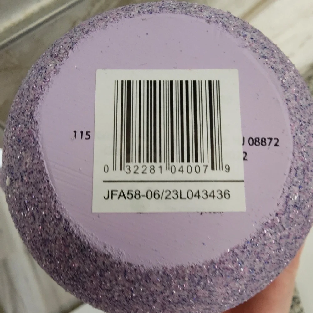 NWT Disney Minnie Mouse Purple Glitter Pump Dispenser 6 Inch